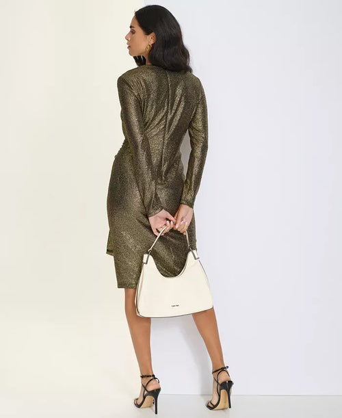 Calvin Klein Women's Long Sleeve Dress