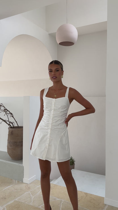 Nadine Mini Dress - White