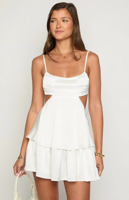 Bianca White Mini Dress