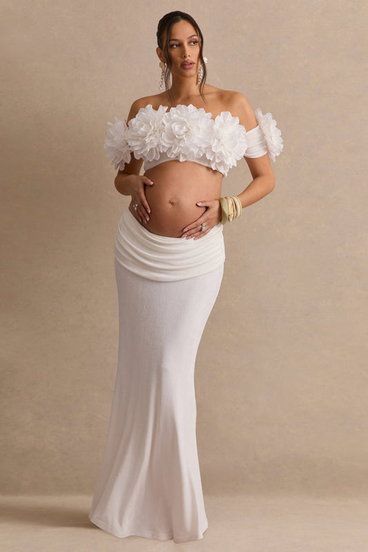 Arwenne | White Maxi Skirt
