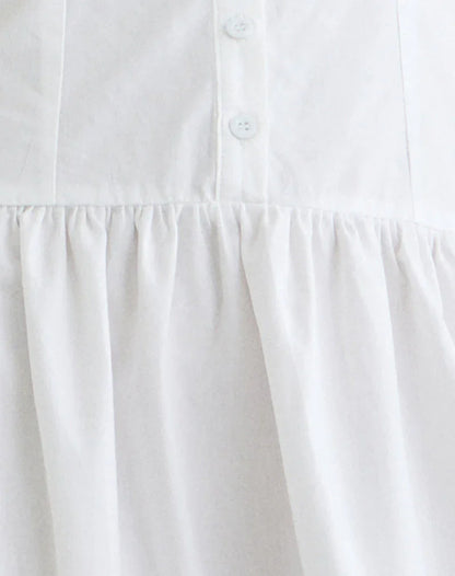 Tamashi Off the Shoulder Maxi Dress in White
