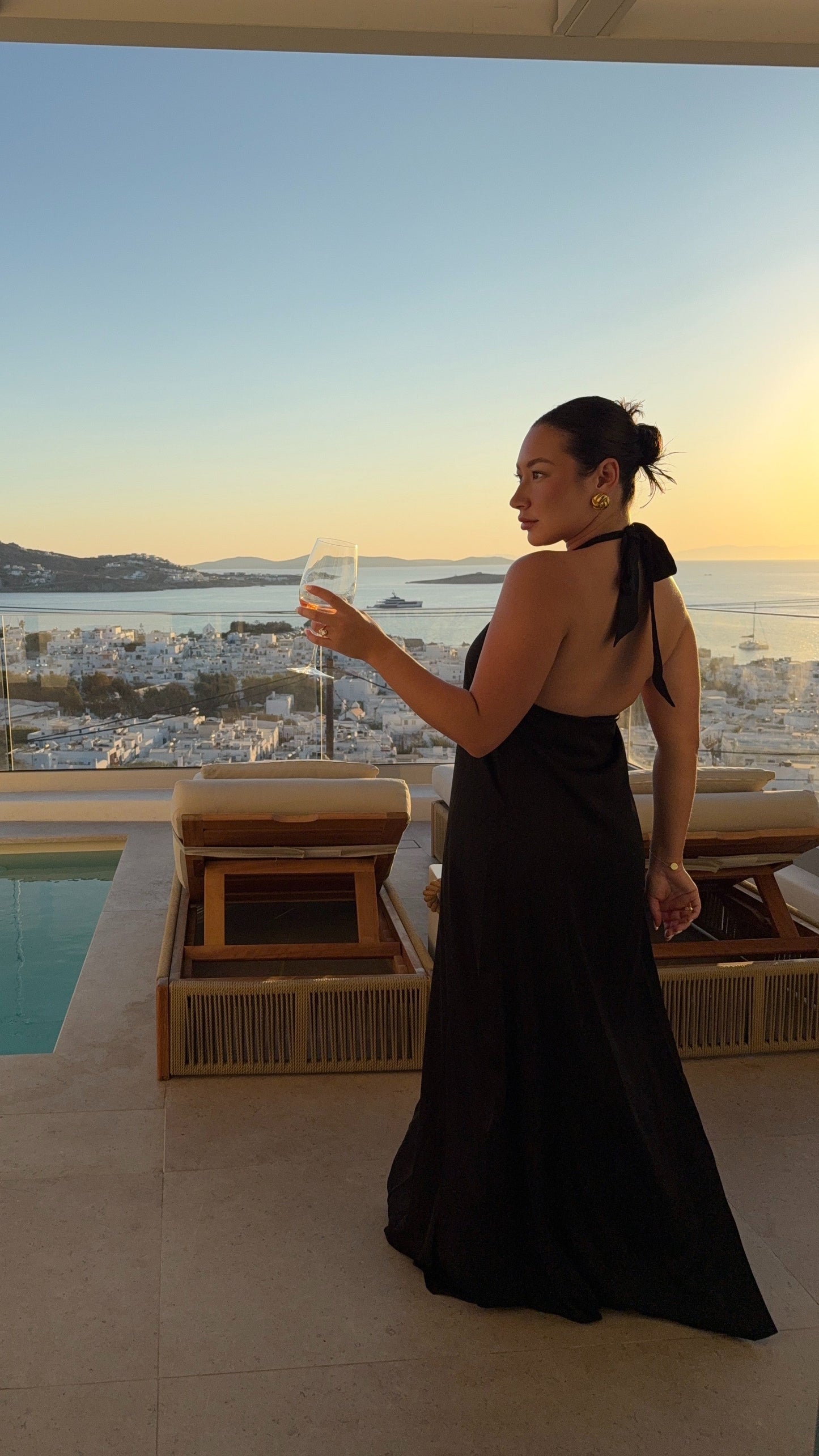 Monique Maxi Dress - Black
