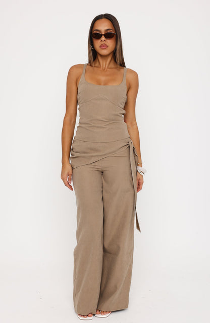 Belle Mood Bustier Taupe
