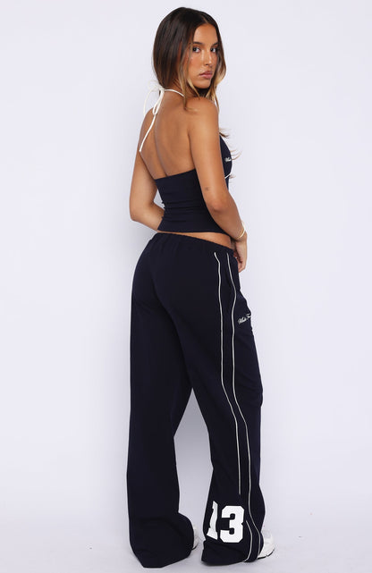 Can't Help The Feeling Track Pants Navy